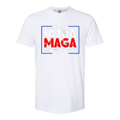 Ultra Maga Proud Ultra Maga Retro Vintage Design Softstyle CVC T-Shirt