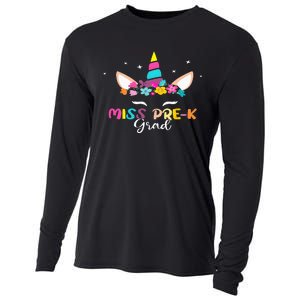 Unicorn Miss Prek Grad Preschool Graduation Cooling Performance Long Sleeve Crew