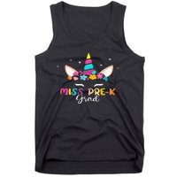 Unicorn Miss Prek Grad Preschool Graduation Tank Top