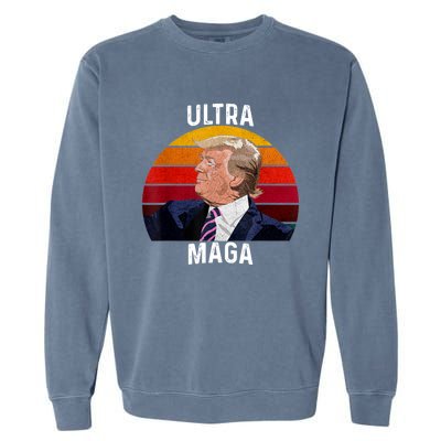 Ultra MAGA Pro Trump Garment-Dyed Sweatshirt