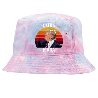 Ultra MAGA Pro Trump Tie-Dyed Bucket Hat