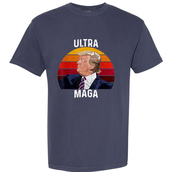 Ultra MAGA Pro Trump Garment-Dyed Heavyweight T-Shirt