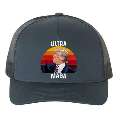 Ultra MAGA Pro Trump Yupoong Adult 5-Panel Trucker Hat