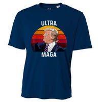 Ultra MAGA Pro Trump Cooling Performance Crew T-Shirt