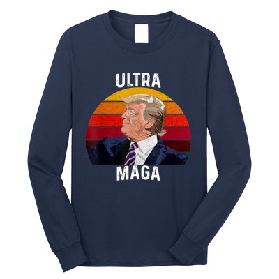 Ultra MAGA Pro Trump Long Sleeve Shirt