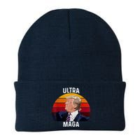 Ultra MAGA Pro Trump Knit Cap Winter Beanie