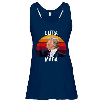 Ultra MAGA Pro Trump Ladies Essential Flowy Tank