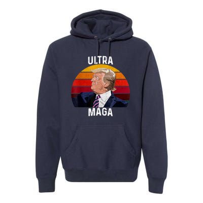 Ultra MAGA Pro Trump Premium Hoodie