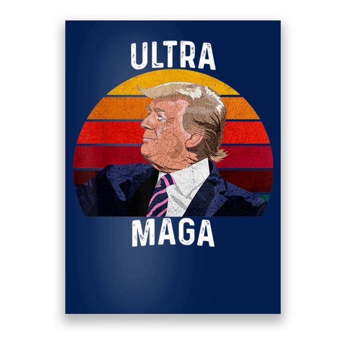 Ultra MAGA Pro Trump Poster