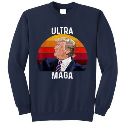 Ultra MAGA Pro Trump Tall Sweatshirt