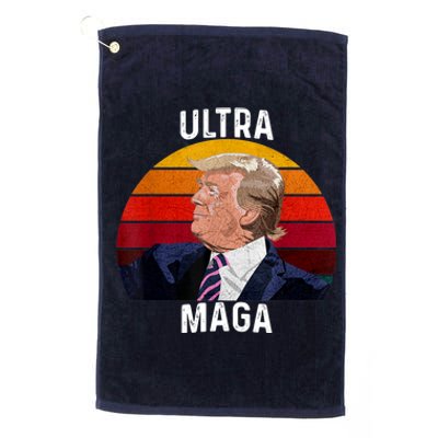 Ultra MAGA Pro Trump Platinum Collection Golf Towel