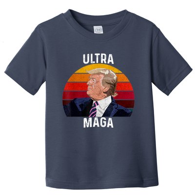 Ultra MAGA Pro Trump Toddler T-Shirt