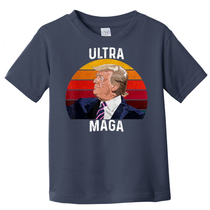 Ultra MAGA Pro Trump Toddler T-Shirt