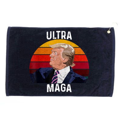 Ultra MAGA Pro Trump Grommeted Golf Towel