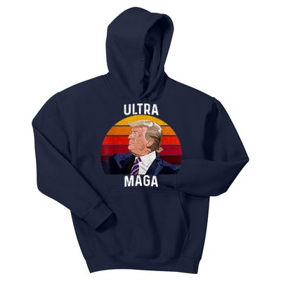 Ultra MAGA Pro Trump Kids Hoodie