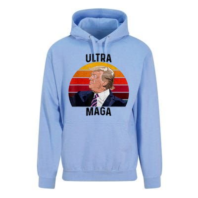 Ultra MAGA Pro Trump Unisex Surf Hoodie