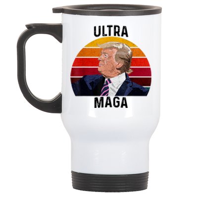 Ultra MAGA Pro Trump Stainless Steel Travel Mug