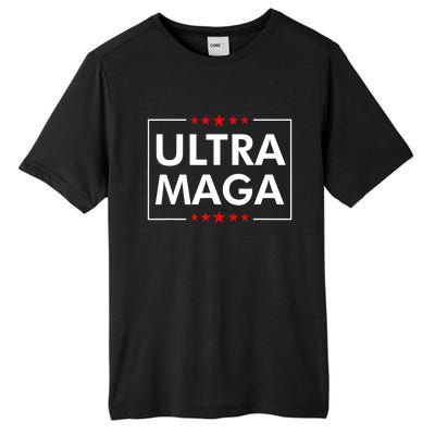 Ultra Maga Pro Trump Trump 2024 Tall Fusion ChromaSoft Performance T-Shirt