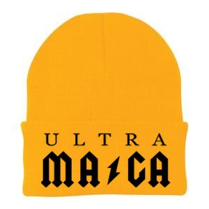 Ultra MAGA Parody Trump 2024 Knit Cap Winter Beanie