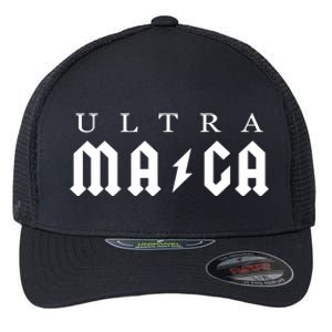 Ultra MAGA Parody Trump 2024 Flexfit Unipanel Trucker Cap