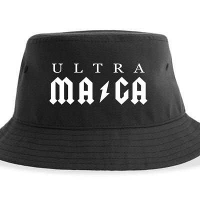Ultra MAGA Parody Trump 2024 Sustainable Bucket Hat
