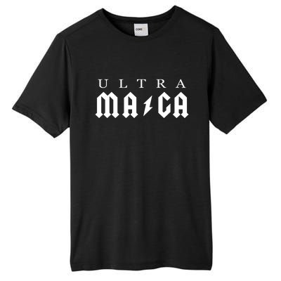 Ultra MAGA Parody Trump 2024 Tall Fusion ChromaSoft Performance T-Shirt