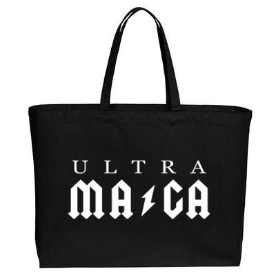 Ultra MAGA Parody Trump 2024 Cotton Canvas Jumbo Tote