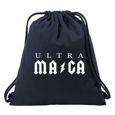 Ultra MAGA Parody Trump 2024 Drawstring Bag