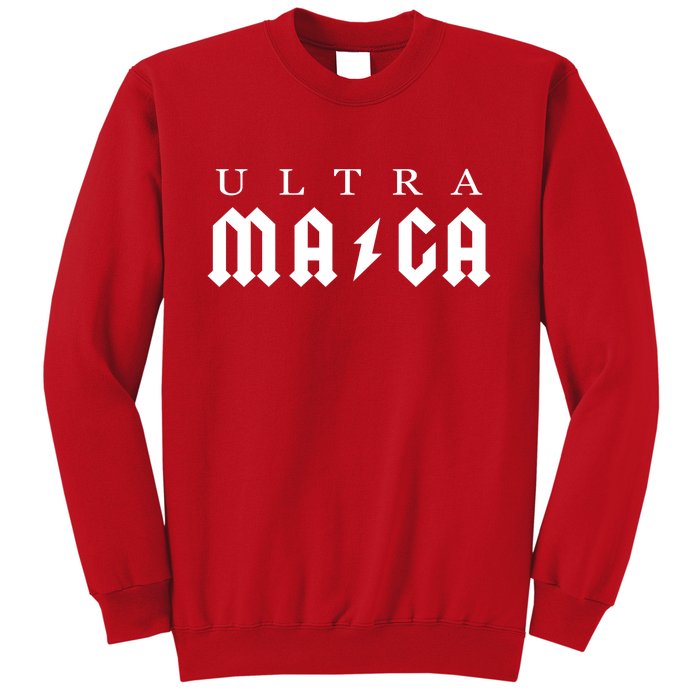 Ultra MAGA Parody Trump 2024 Sweatshirt