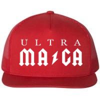 Ultra MAGA Parody Trump 2024 Flat Bill Trucker Hat