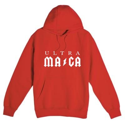 Ultra MAGA Parody Trump 2024 Premium Pullover Hoodie