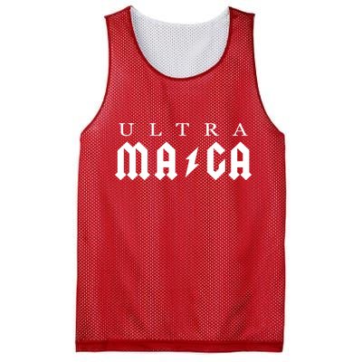 Ultra MAGA Parody Trump 2024 Mesh Reversible Basketball Jersey Tank