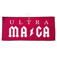 Ultra MAGA Parody Trump 2024 Large Microfiber Waffle Golf Towel