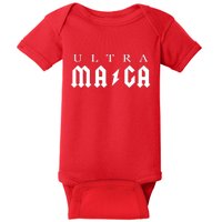 Ultra MAGA Parody Trump 2024 Baby Bodysuit