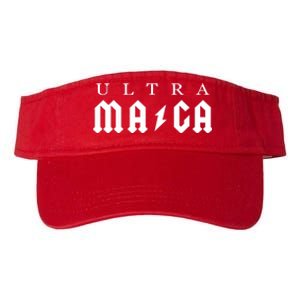 Ultra MAGA Parody Trump 2024 Valucap Bio-Washed Visor