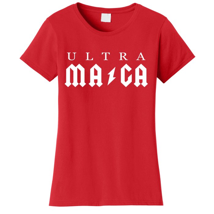 Ultra MAGA Parody Trump 2024 Women's T-Shirt