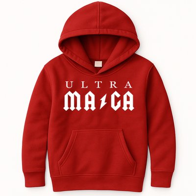 Ultra MAGA Parody Trump 2024 Kids Hoodie