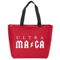 Ultra MAGA Parody Trump 2024 Zip Tote Bag