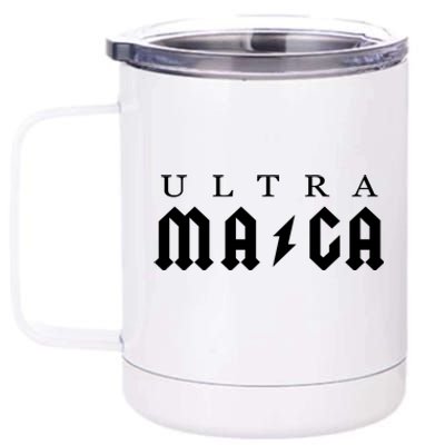 Ultra MAGA Parody Trump 2024 12 oz Stainless Steel Tumbler Cup