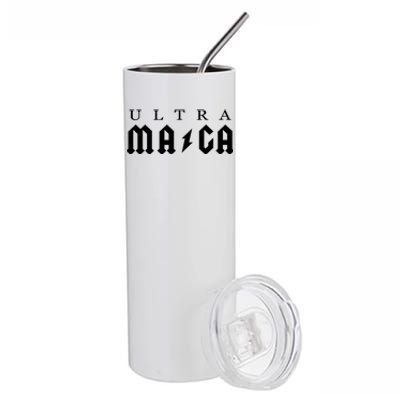 Ultra MAGA Parody Trump 2024 Stainless Steel Tumbler