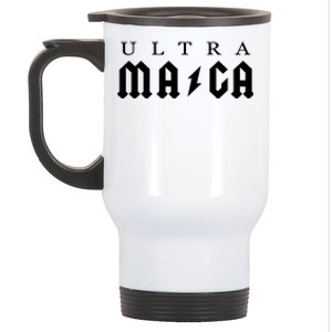 Ultra MAGA Parody Trump 2024 Stainless Steel Travel Mug