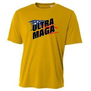 Ultra MAGA Pro American Pro Freedom Ultra MAGA Ultra Maga Cooling Performance Crew T-Shirt