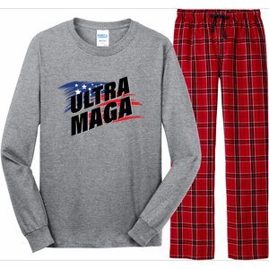 Ultra MAGA Pro American Pro Freedom Ultra MAGA Ultra Maga Long Sleeve Pajama Set