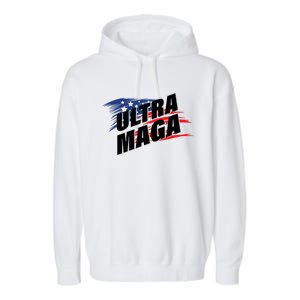 Ultra MAGA Pro American Pro Freedom Ultra MAGA Ultra Maga Garment-Dyed Fleece Hoodie