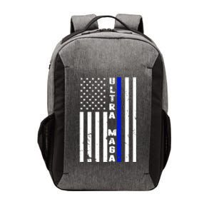 Ultra Maga Police Officer USA Flag Vector Backpack