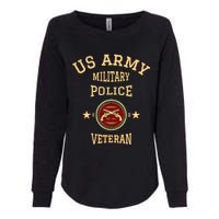 US Military Police Veteran Police Officer Retirement Womens California Wash Sweatshirt