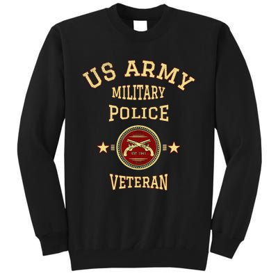 US Military Police Veteran Police Officer Retirement Tall Sweatshirt