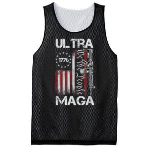 Ultra Maga Proud Ultra Maga Mesh Reversible Basketball Jersey Tank