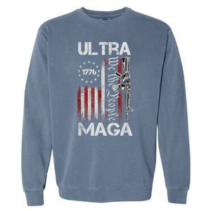 Ultra Maga Proud Ultra Maga Garment-Dyed Sweatshirt