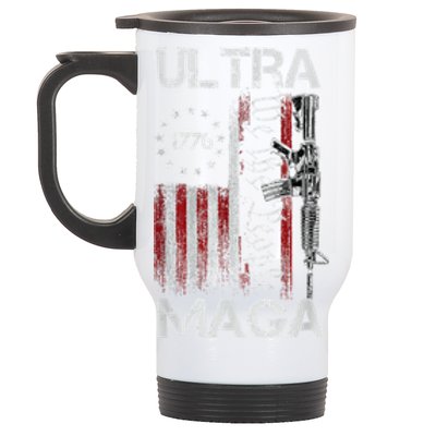 Ultra Maga Proud Ultra Maga Stainless Steel Travel Mug